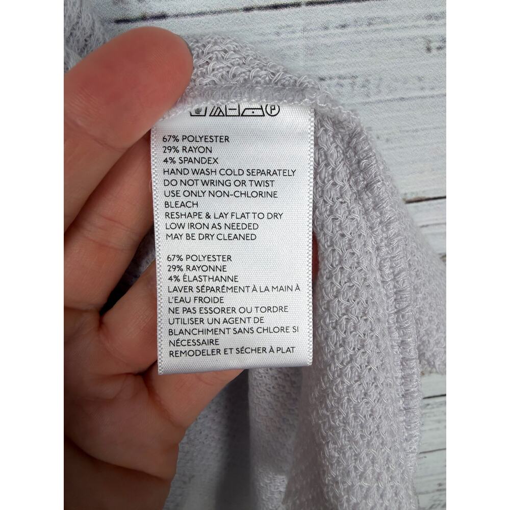 Urban Outfitters Lola Thermal Waffle Knit Tank Babydoll Medium Gray Coastal Boho - Picture 4 of 6